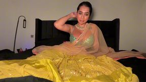 joi with yasmina khan in lehenga
