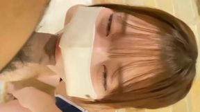 ： Asian Brunette Ui-chan Gagging on Cock, Jacuzzi Creampie Fest, Slut&#039;s Mouth Disgustingly Messy