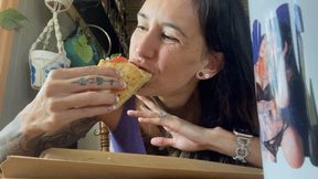 GreasyRose eats a Sub Sandwich Part 2