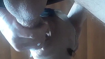 18 minutes creampie compilation with very close view of my mouth full of cum
