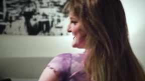 Sexy Blonde Sluts Gangbanged by Hairy Dudes Then Double-Peanutted by a Hung Stud