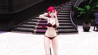 【MMD R-teenie SEX DANCE】 PERVERSE HUGE BUTT LOVELY SWEET EXTREME SATISFACTION 激しいセックス [MMD]