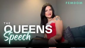 The Queen's Speech! Adreena Winters Addresses The Betas!