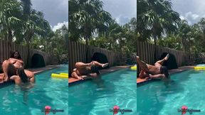 poolside pussy paradise