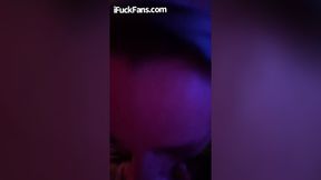 Cali Reign gets a creampie facial from a hot fan at ifuckfanscom