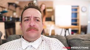 Eden Ivy gets double-stuffed, face-fucked, and ass&#x1F351;-licked by a BBC in a depraved sexual free-for-all
