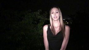 Kitty Jane chats before a public group session in her car