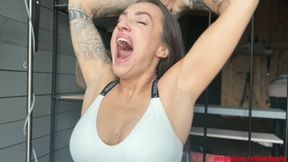 Wet, wide, tearful yawn wmv