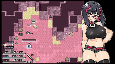Rignetta's Adventure [ Monsters Hentai Game ] Ep.7 goth girl gangbang by ghosts !