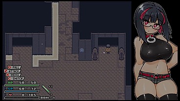 Rignetta's Adventure [ Monsters Hentai Game ] Ep.7 goth girl gangbang by ghosts !