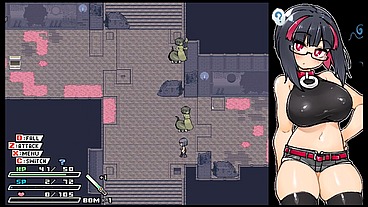 Rignetta's Adventure [ Monsters Hentai Game ] Ep.7 goth girl gangbang by ghosts !