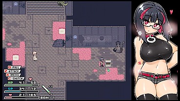 Rignetta's Adventure [ Monsters Hentai Game ] Ep.7 goth girl gangbang by ghosts !