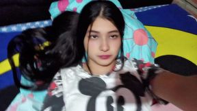18-year-old college girl masturbates with her dildo( xvideos red)