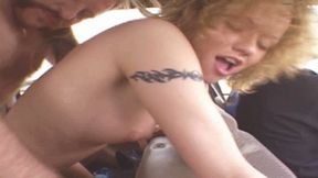 part 1, Kennedy is sooo hot fucking in the backseat