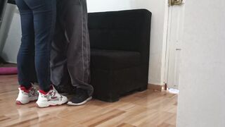 I spy on my best friend fucking a man into