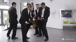 Secretary Presented as Sex Sub to Foreign Clients