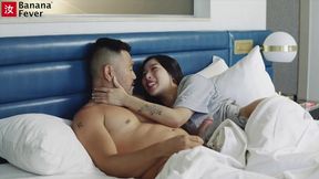 'Asian porn star exposes herself to Asian cocks on camera for BananaFever'