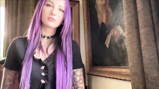 Goth Teen Squirts on Step Brother's Cock - Valerica Steele - Family Therapy - Alex Adams