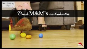 Crush m&m's en louboutin