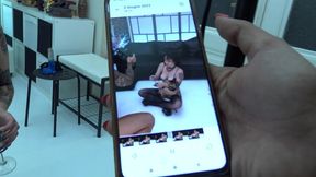 bts of the scene with vile vixen in perv anal casting,one day on the paf studio set