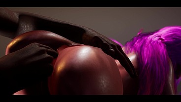 Valerie Visxen fucks another hot tribal