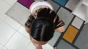 Teaching Her to Drive Comes With a Price: Hard Fuck and Milk Swallowing