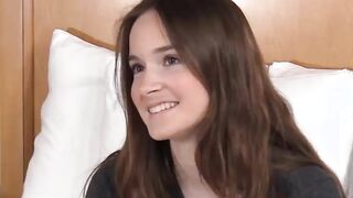 Amateur Coed Ellie Aka Hazel Moore Dicked Anal 1st Time