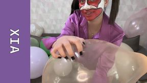 Pop Me, Baby – Clown Xia’s Balloon Tease