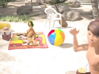 Sexy Teen At The Beach Gets Drilled By A Stranger!