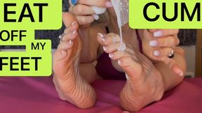 Eat Cum Off My Feet Cuck