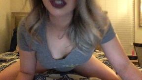 Stunning Chanel Dolce Takes Off Her Thong to Masturbate