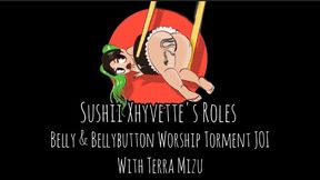 Belly & Bellybutton Worship Torment JOI With Terra Mizu with Cum Countdown