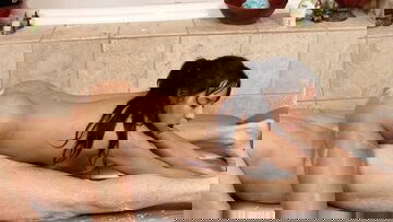 Superb butt Latina massesuse sucked cock