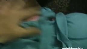 Big Boobed blonde giving head on casting