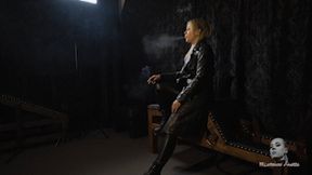 Dangling cigarette FHD MP4