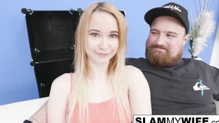 Beauty ginger gets her snatch filled with a big black dick