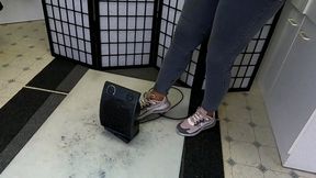 Heater from fan destroyed with Nike React