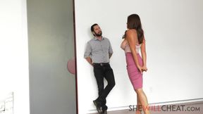 Responsible Busty Latina Personal Assistant Is Always Ready To Help Her Boss Drain His Balls