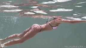 Drenched in Desire: Melena Maria Rya Goes Deep Underwater