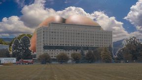 Giantess uses Big Ass to Destroy Building 1080 smaller