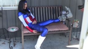Slutty Superheroine Dakota America Punished and Carried by Wonder Lora Cross – BTS and Director’s Cut