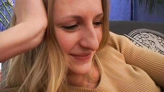 Nymphomane Blonde will ficken