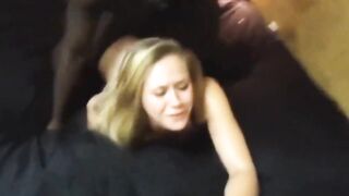 Cutie Blonde Cuckold Fiance Screwed Rough By bbcs