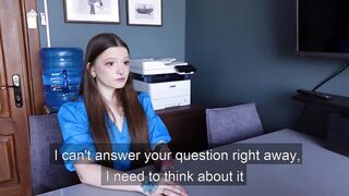 Boned by Boss at Job Interview