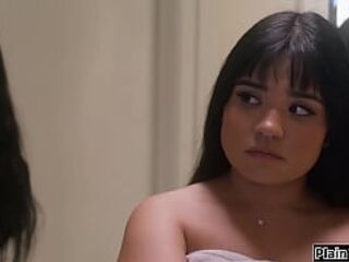 Latin teen Summer Col and her stepparents butler inherited half of the house.The guy becomes creepier by the day and makes her a SHOCKING PROPOSITION
