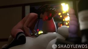 Aunt Cass Sucking Baymax's Dick&#x1F32D; [Big Hero 6] (Maidservant Version)