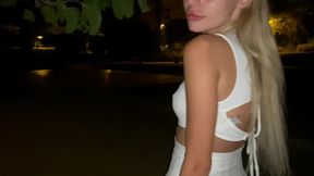 risky outdoor hot sex from young couple