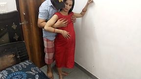 Horny Big Belly Pregnant Desi Wife Cowgirl Riding POV