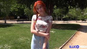 Danish redhead gets massage and anal