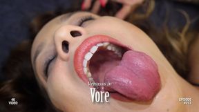 Talking about my mouth, throat and my long tongue! (4K VIDEO)